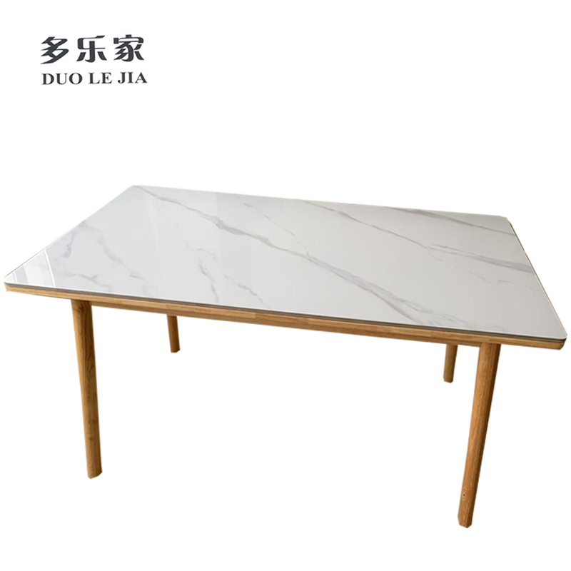 多乐家 岩板餐桌1.3米 DLJ-C069高清大图