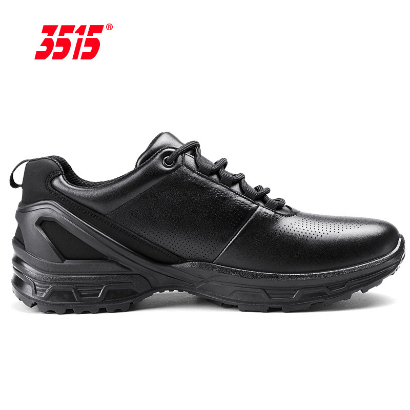 3515际华备勤鞋男春秋透气真皮休闲皮鞋防穿刺户外运动鞋执勤男鞋