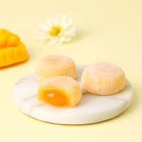 [69元任选]百草味 中式糕点 爆浆麻薯团子120g(香芒味)雪媚娘糕点休闲零食糯米糍早餐任选