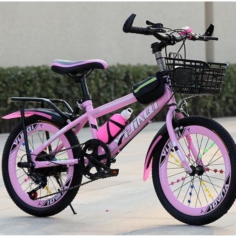 山地自行车儿童男女自行车6到12岁18 20 22 24寸变速赛车小学生 【变速】高配】红色 18寸适合身高110-125cm