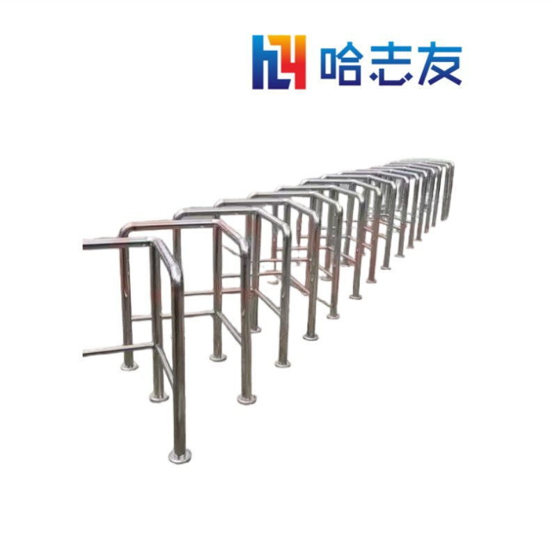 哈志友安全警戒不锈钢扶手警戒标识HZY148高清大图