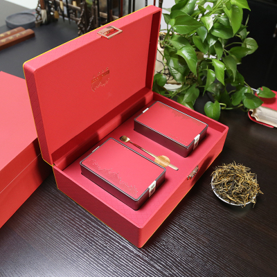 滇红茶 云南凤凰金芽滇红工夫红茶蜜香特级茶叶高档礼盒装260g南国公主