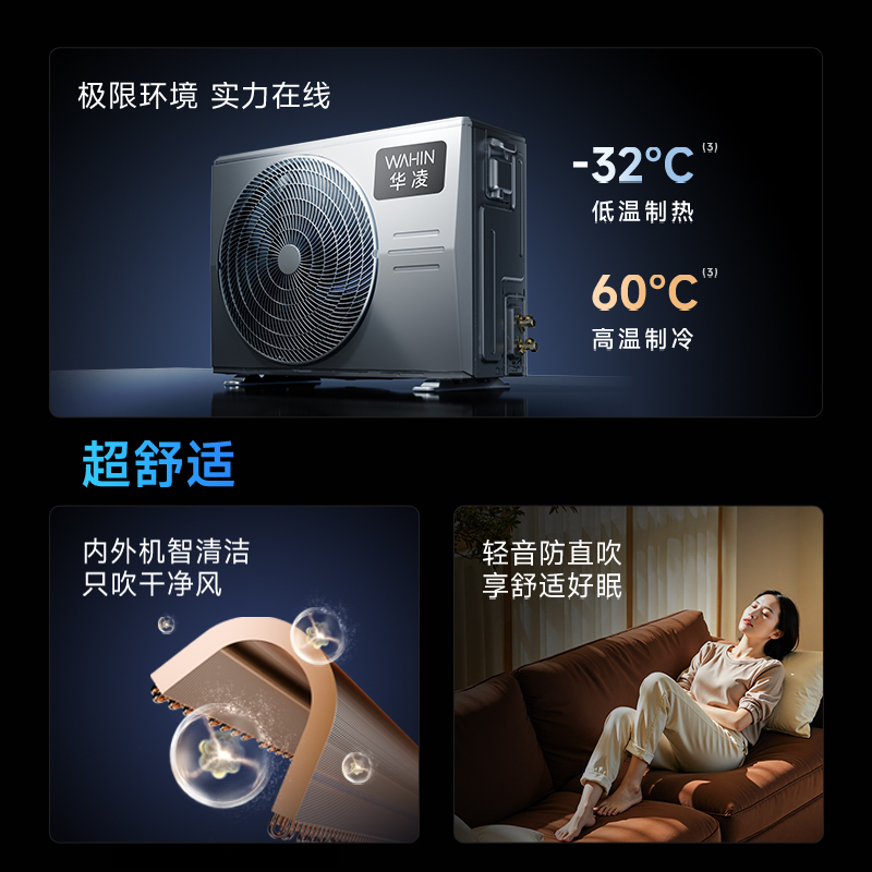 华凌超省电KFR-72LW/N8HA1Ⅲ高清大图
