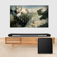 山水（SANSUI） DV-82K套装家庭影院 回音壁 电视音响组合套装 壁挂组合蓝牙音箱 配8英寸低音炮 家庭音响