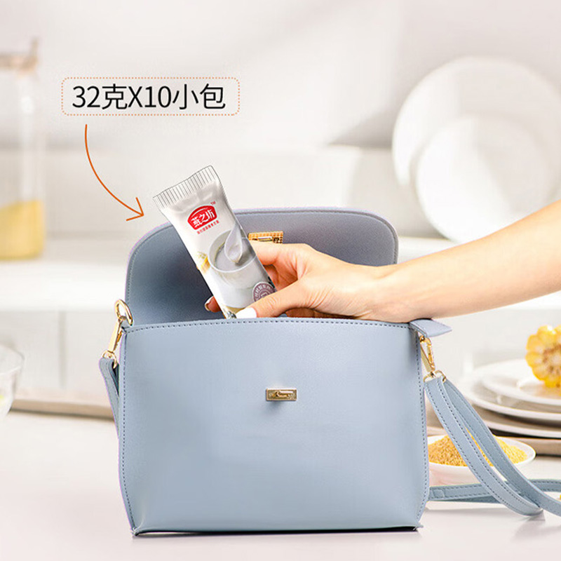 燕之坊五黑豆浆粉精致研磨粉质细腻口感顺滑香味浓郁盒装320g高清大图