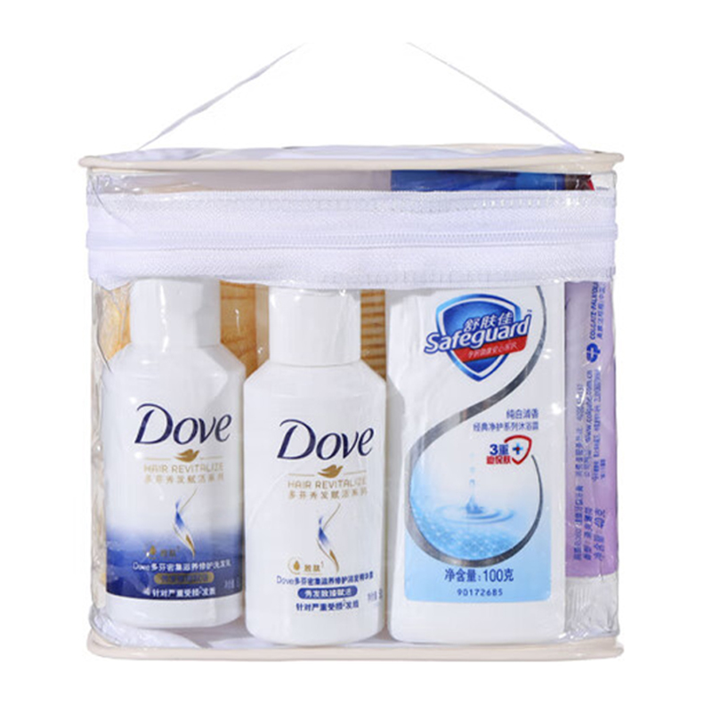 四万公里洗漱套装旅行出差洗漱洗发沐浴露牙刷洗漱杯洗漱包旅行用品