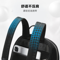 爱华仕商务休闲女士双肩包背包电脑包
