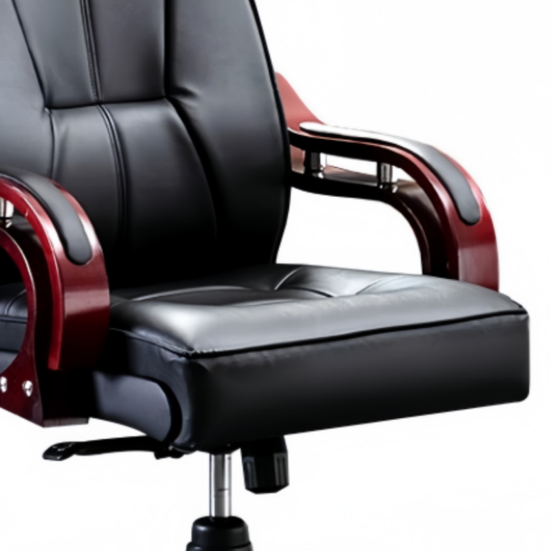 豫龙都 牛皮椅真皮把高清大图