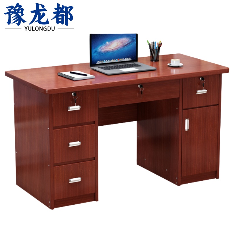 豫龙都 办公桌电脑桌 1.2m 张