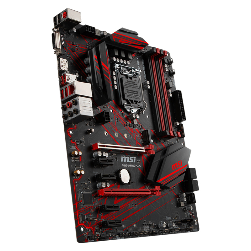 微星（MSI）B360 GAMING PLUS 电竞板主板（Intel B360/LGA 1151）