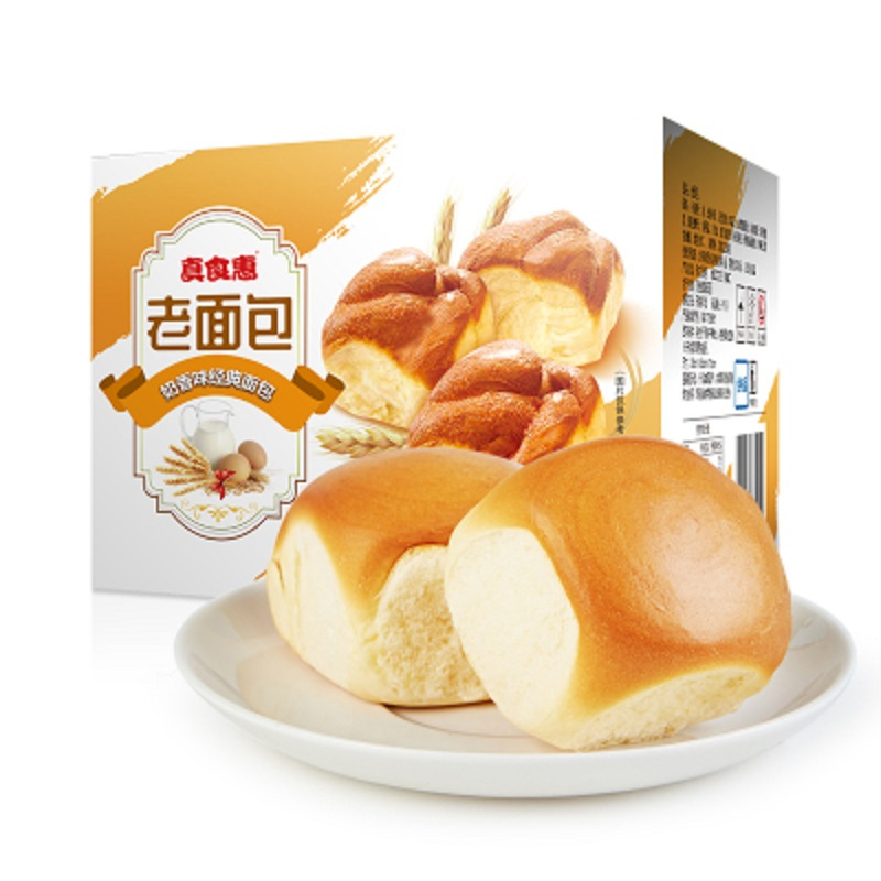 真食惠老面包奶香味1240g