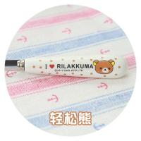 创意长柄不锈钢咖啡勺子陶瓷柄卡通水杯搅拌勺奶茶杯可爱儿童长勺 咖啡勺3只装 轻松熊