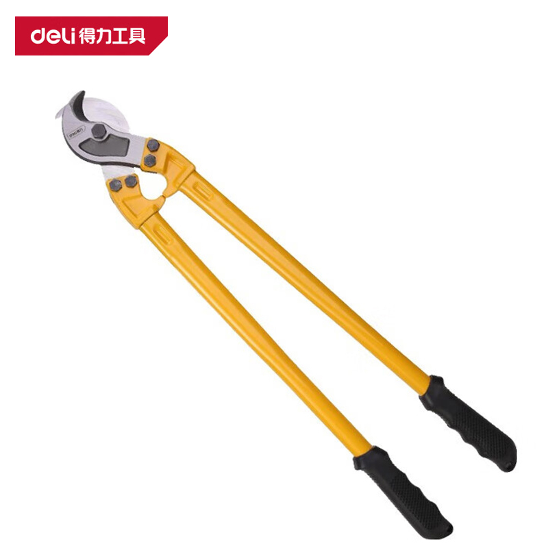 得力(deli)DL45018 美式电缆剪 18寸 黄色 1把