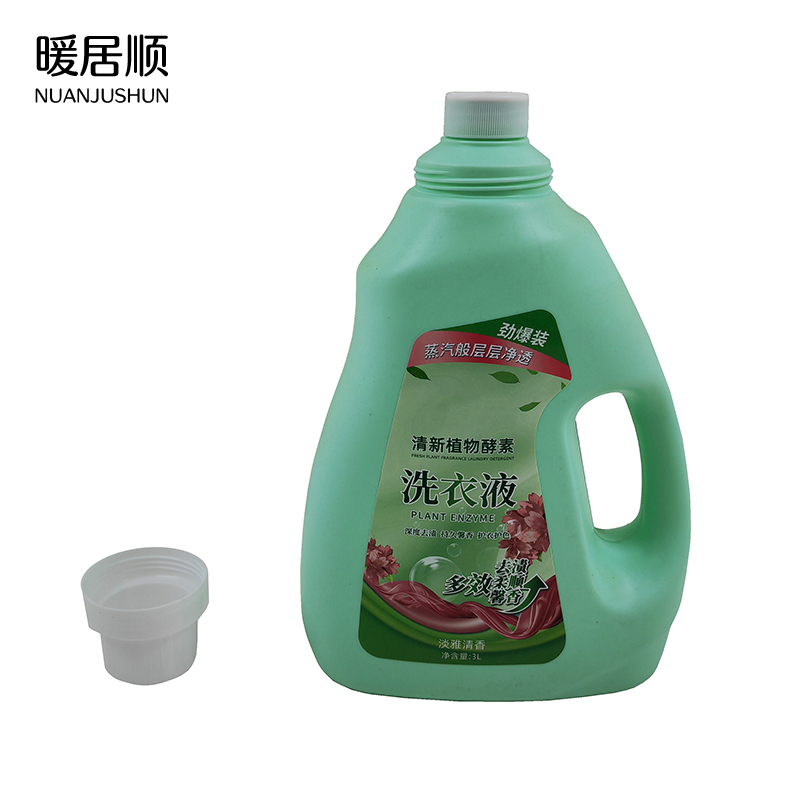 暖居顺 洗衣液 3kg 瓶高清大图