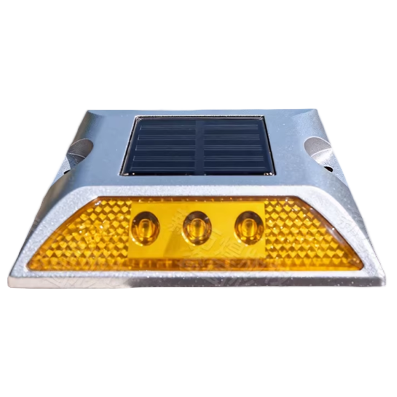 鸿灵睿芯 RX-JSD06 DC2V 0.2W IP68 90次/min LED太阳能警示灯 (计价单位:盏)黄色高清大图