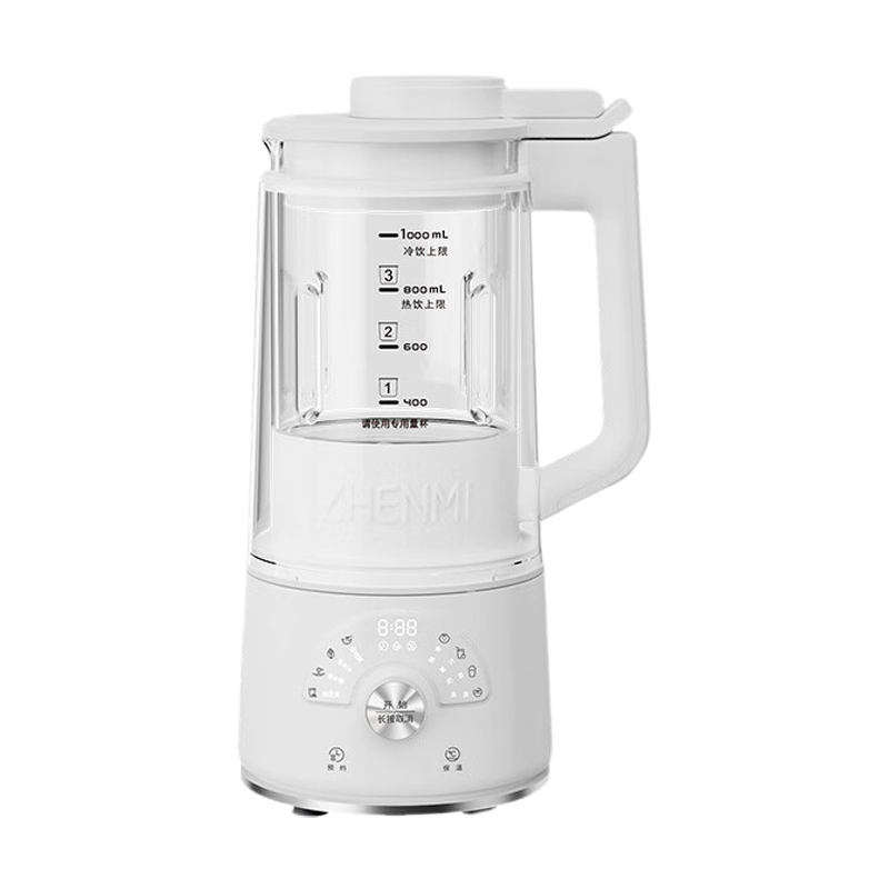 臻米破壁机家用全自动小型迷你豆浆机米糊静低噪音料理机ZMPB-105