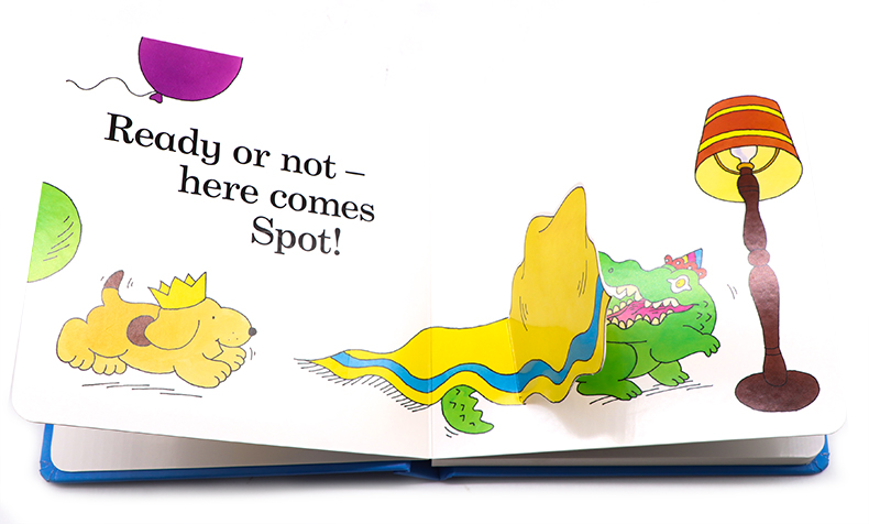 [正版]spot小玻系列小玻的生日派对 Spot’s Birthday Party 英文原版绘本 小玻在哪里系列纸板翻高清大图