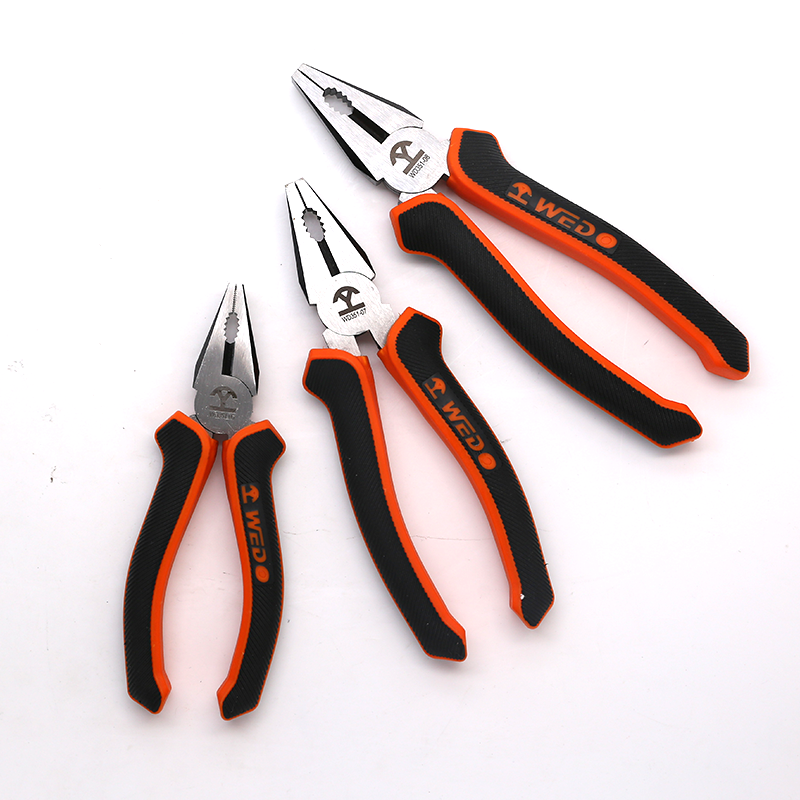 维度(WEDO)WD351-07 德式钢丝钳 铬钒钢 7寸(175mm)克丝钳 老虎钳 平口钳高清大图