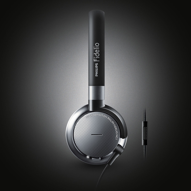 Philips/飞利浦 NC1头戴式消噪降噪HIFI高解析发烧耳机耳麦高清大图