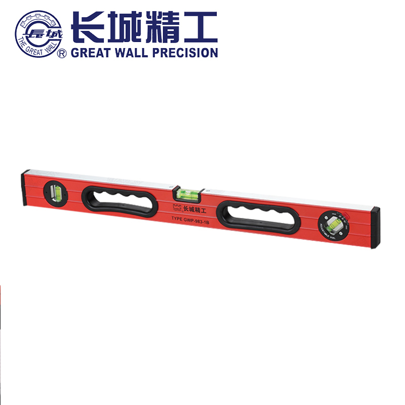 长城 983-1B系列 双面铣大水泡水平尺 GWP-983-1B 800mm (单位:把)