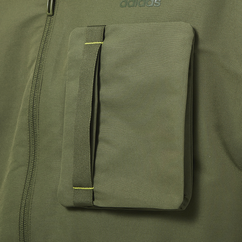 阿迪达斯外套女装运动服连帽宽松户外工装夹克GP0990
