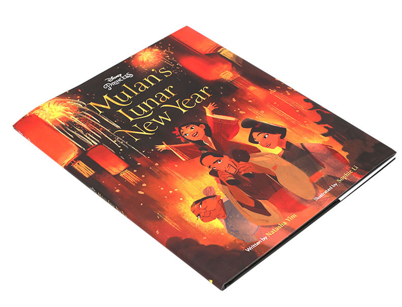 花木兰电影小说 [正版]花木兰的农历新年 英文原版 Mulan’s Lunar New Year 木兰的春节 迪士尼精装高清大图