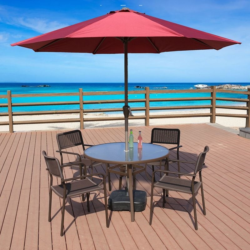 室外塑料桌椅休闲阳台创意户外庭院闪电客露天防水编藤条奶茶店摆摊带