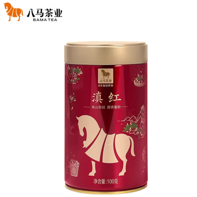 八马茶业(BAMA TEA)品韵·滇红100克高清大图