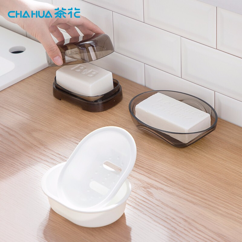 茶花(CHAHUA)250003赛欧圆润皂盒白色 (单位:件)
