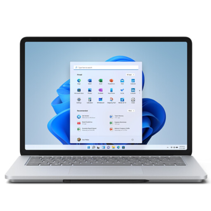 微软(Microsoft)Surface Laptop Studio 商用版 11代i7 32G 2T RTX A2000 亮铂金 3年质保 创意设计笔记本电脑