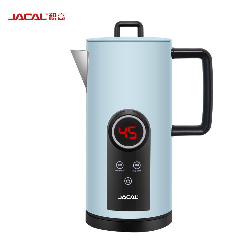 Jacal/积高 电水壶 GL- E12A 简约电热水壶 烧水壶 304不锈钢电茶水壶 创意开水壶