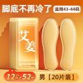 【内廷上用】北京同仁堂发热鞋垫女可行走自发热暖足贴暖脚宝男冬季10小时 男款【20片】适用42-44码