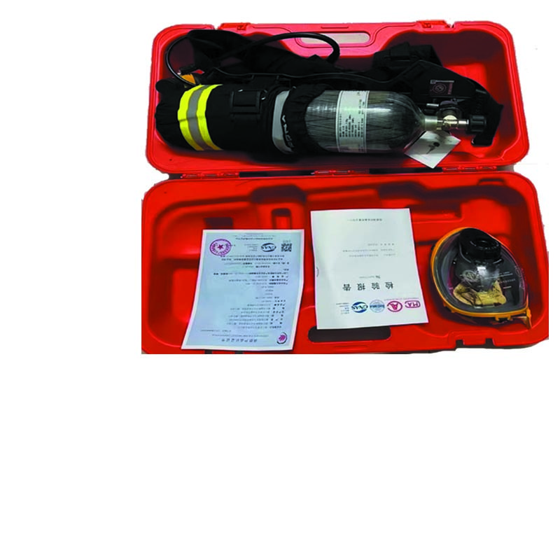 恒泰正压式呼吸器3C认证碳纤维气瓶6.8L正压式消防呼吸器(机械表)高清大图