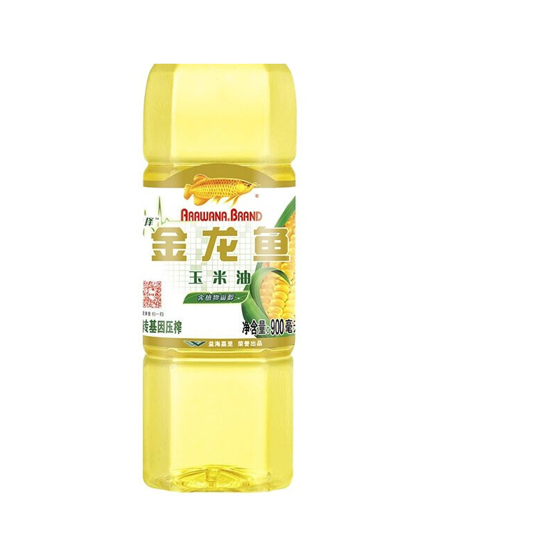 金龙鱼 食用油 非转 玉米油 900ml