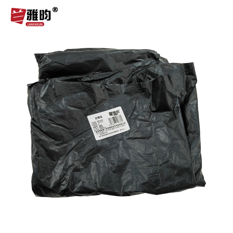 兰雅昀 黑色垃圾袋 107x97cm 6丝 个高清大图