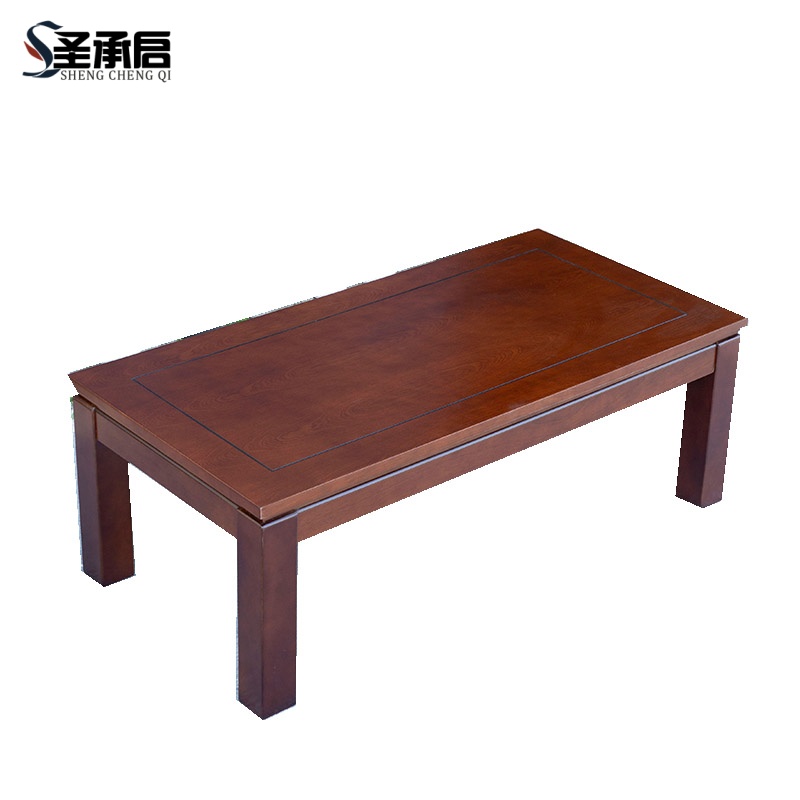 圣承启 边桌 胡桃色张高清大图