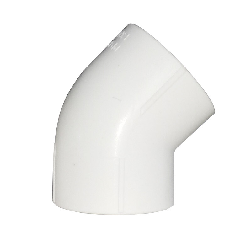 ppr45度弯头 直通等径直接过桥弯热熔管件配件