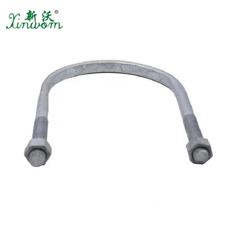 新沃 热镀锌 U型抱箍 M16 套 M16*170mm