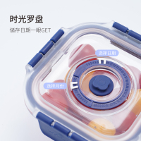 乐扣乐扣官方旗舰店抽真空耐热玻璃饭盒上班族便当分隔微波炉加热专用保鲜盒套装