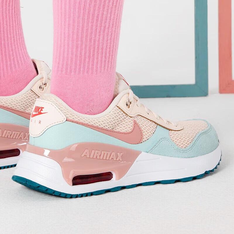 耐克nike女鞋夏新款运动鞋airmax时尚气垫鞋缓震透气跑步鞋休闲鞋dq