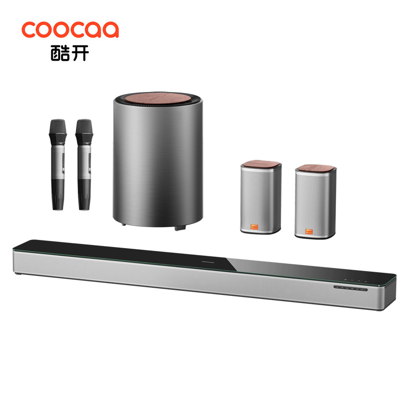 酷开创维 Max7 电视音响 家庭影院 回音壁5.1声道 杜比DTS双解码 无线低音炮环绕麦克风K歌音箱套装高清大图