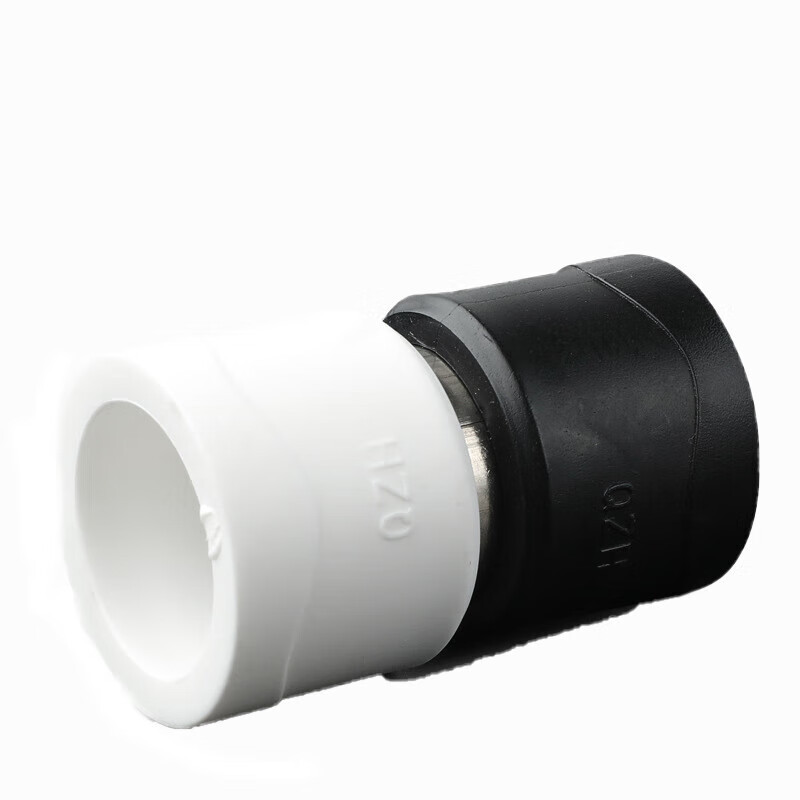 钢之麒工品 PPR-PE全塑接头热熔管转换直接 PE转PPR转换接头 单位/个 PPR转PE50(不锈钢)