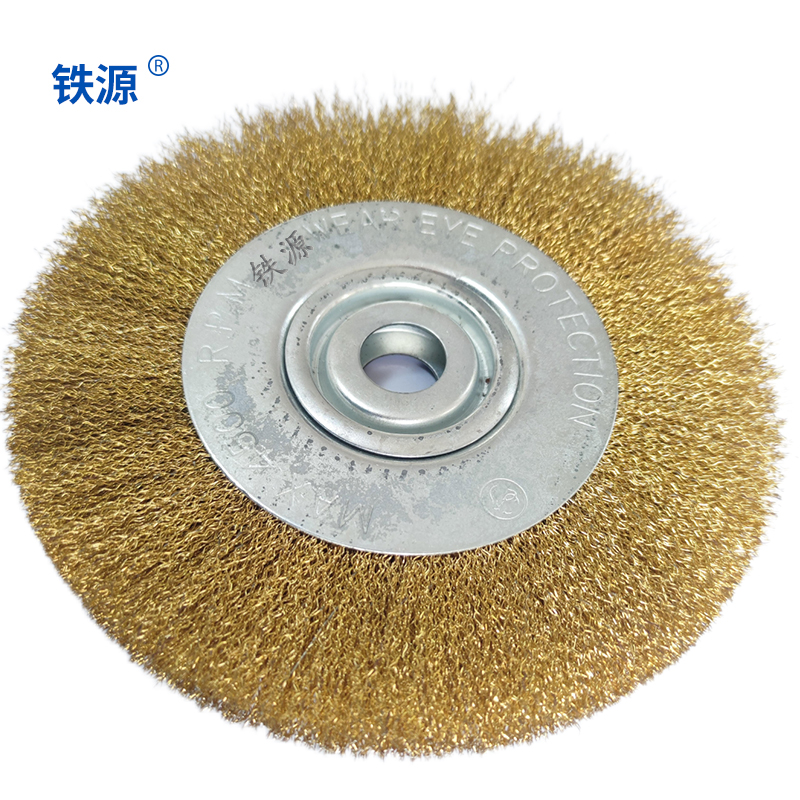 铁源钢丝轮38*250mm 只高清大图