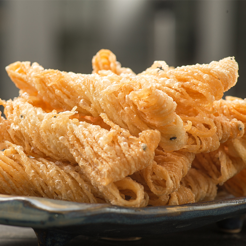 [20袋29.9]汇尔康 金丝馓子15g/袋 独立小包装散子芝麻小麻花手工蝴蝶茶馓火锅食材传统零食方便速食高清大图