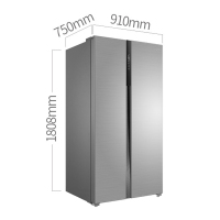 【二手99新】美的（Midea）官方优惠品BCD-629WKPZM(E) 629升 对开门冰箱 风冷无霜 变频节能 星际银