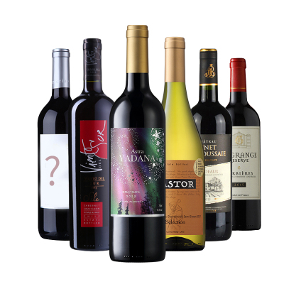 智利进口红酒 6款智利进口葡萄酒整箱组合装 750ml*6瓶