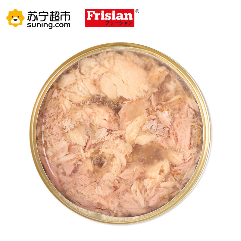 富力鲜泰国进口猫罐头白身鲔鱼鲑鱼罐头85g进口猫罐头白肉猫罐头猫零食湿粮
