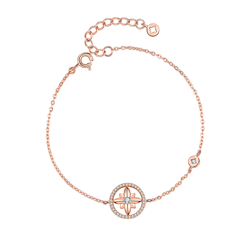 kader故宫上新八芒星首饰手链女ins小众设计感纪念手饰生日礼物送女友