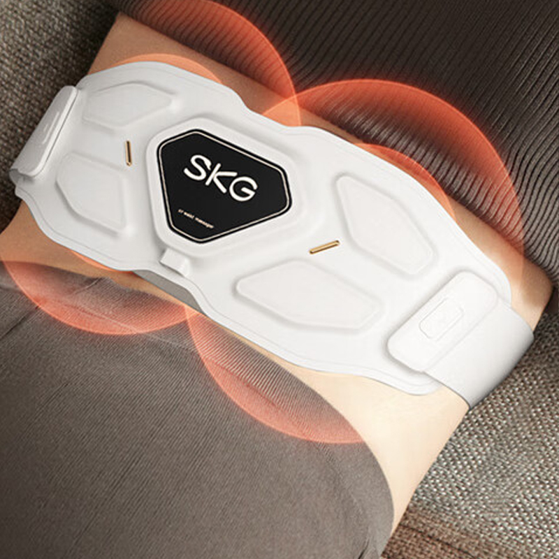 skg腰部按摩器G7豪华款金腰带暖腹护腰椎暖宫神器脉冲推揉按摩仪