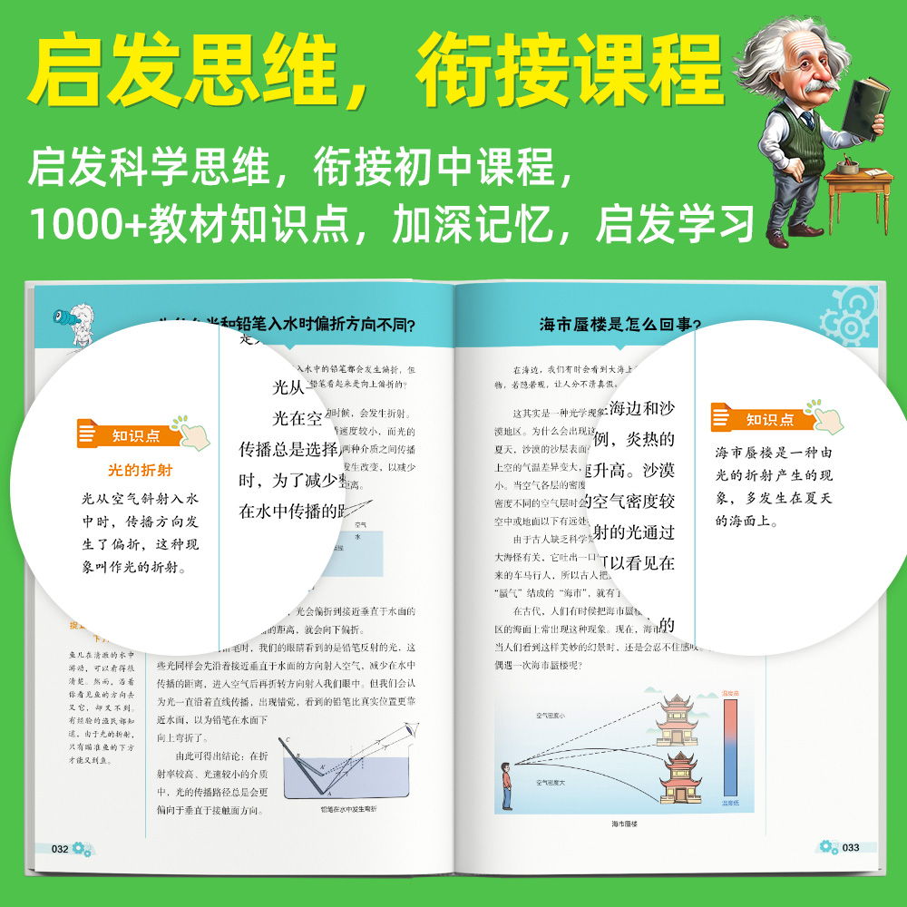 4本套:物化生地启蒙课 三到六年级通用 [正版]新书2025物化生地启蒙课趣味科普小四门百科全书小学初中课外阅读书籍必读高清大图